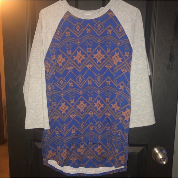 *** Final Sale*** LuLaRoe Blue Randy - Picture 1 of 2